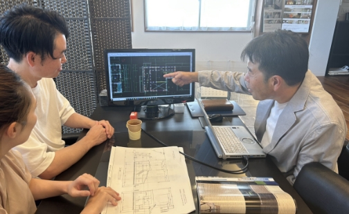 打ち合わせの風景