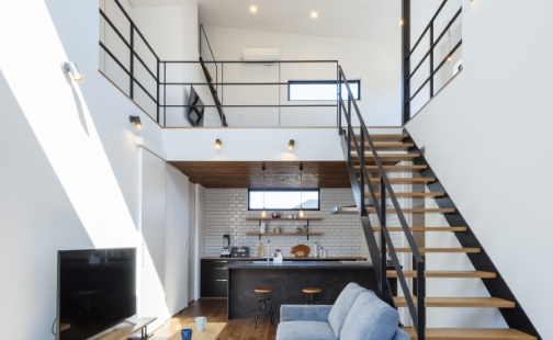 オシャレな内装の写真