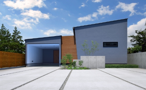 オシャレな家の外観