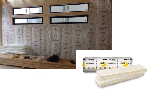 グラスウール断熱材の画像