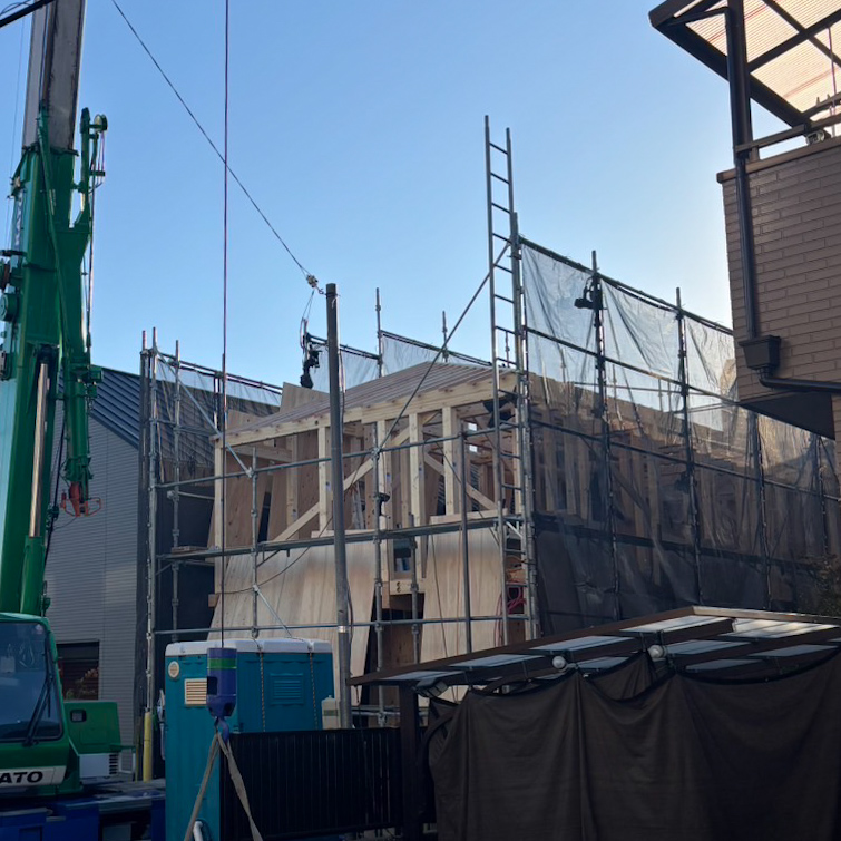 兵庫県明石市 B様邸上棟いたしました