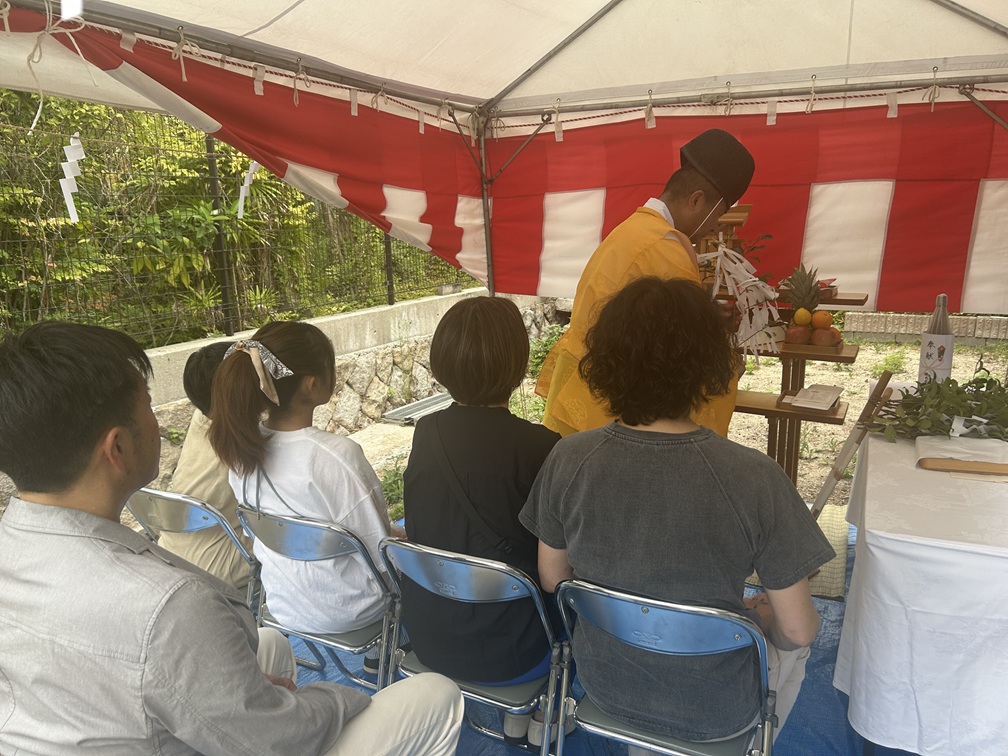 神戸市須磨区 O様邸地鎮祭が執り行われました