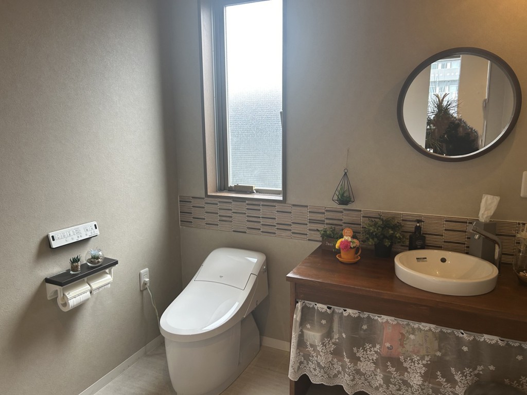 小さな空間こそ、個性が光る。トイレにこだわる家づくり（神戸市注文住宅）